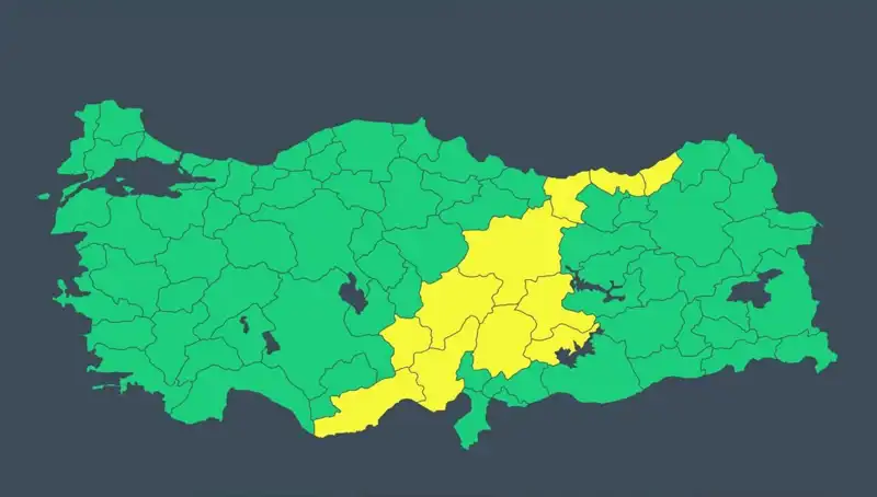 Türkiye'de 11 İlin Tamamında Sağanak ve Fırtına Tehlikesi!
