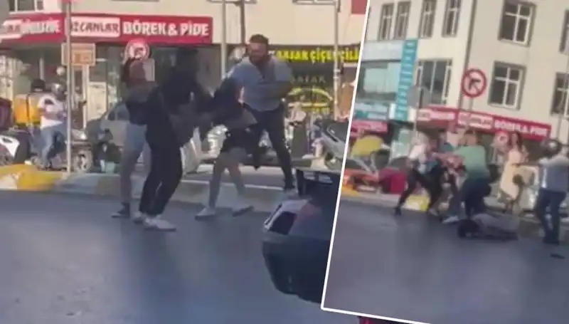Esenyurt'ta Motosikletli Kadınlara Şok! Dayak Skandalı Gündemi Sarstı