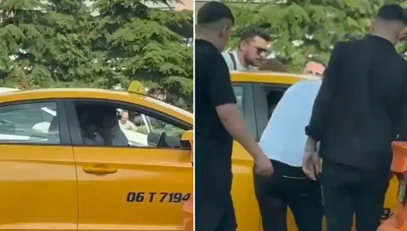 Trafikte Tartıştığı Taksi Şoförünü Yumruklayan Vatandaş Gözaltında