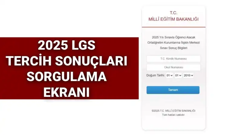 LGS Tercih Sonuçları: 2025 Yerleştirme Sonuçları Ne Zaman Açıklanacak?