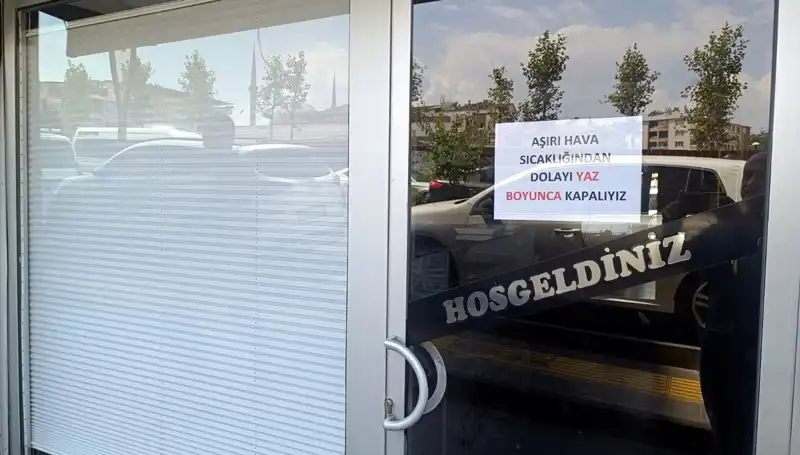 Afrika Sıcakları Dükkanları Kapattı: Esnaf Zor Günler Geçiriyor
