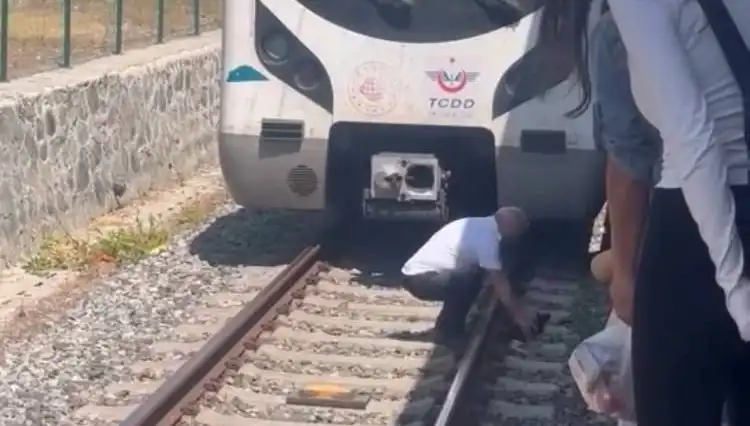 Marmaray Seferleri Durduruldu: Makinistin Hayvanseverliği Gözleri Doldurdu