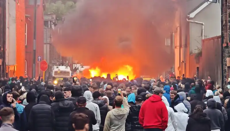Kuzey İrlanda'da Cinsel Saldırıya Tepki: Protesto ve Olaylar Büyüyor