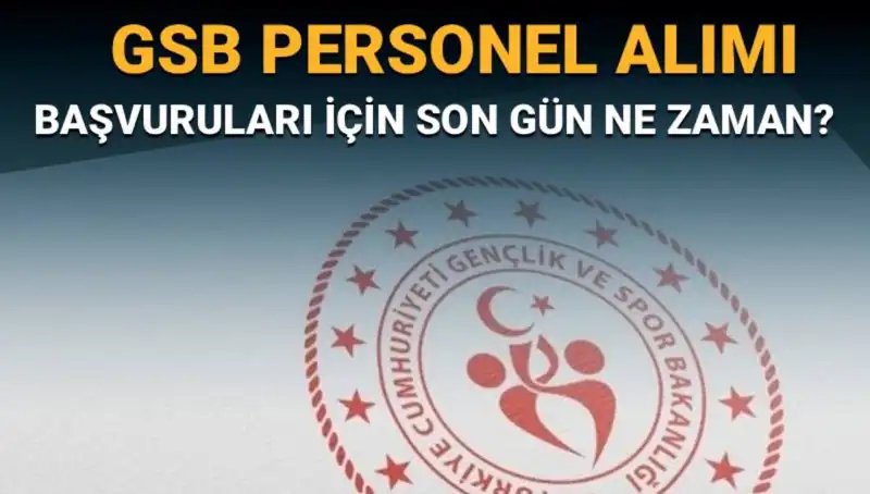Gençlik ve Spor Bakanlığı Personel Alımı: Son Başvuru Günü Neyle Geliyor?